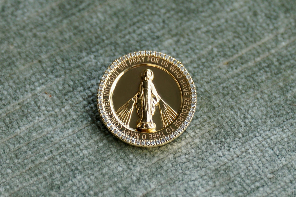 Miraculous Virgin Mary Pendant