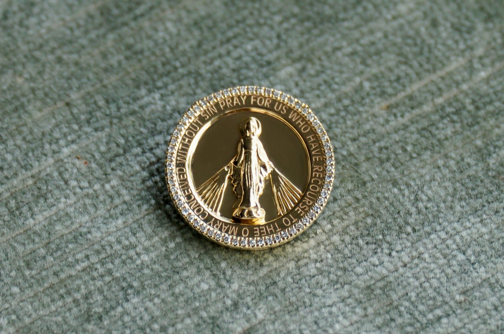 Miraculous Virgin Mary Pendant