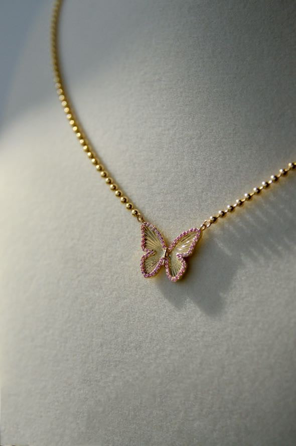 The Martine Butterfly Necklace