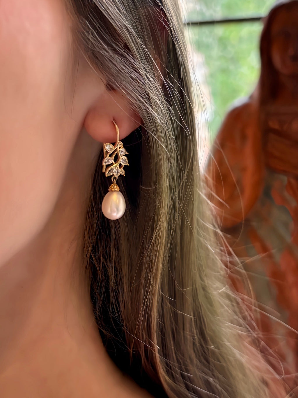 The Olive Branch Earrings