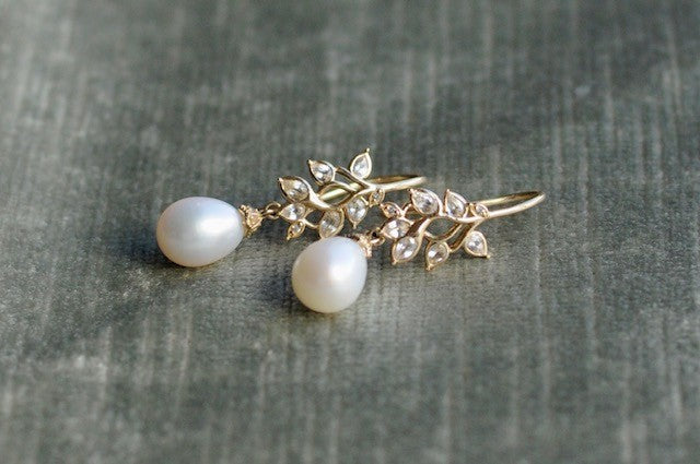 The Olive Branch Earrings