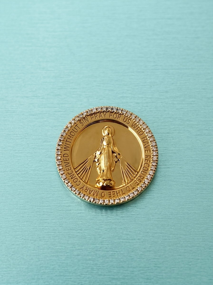 Miraculous Virgin Mary Pendant